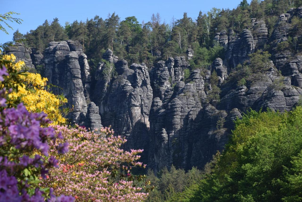 Cosis Ferienwohnung Hohnstein Esterno foto