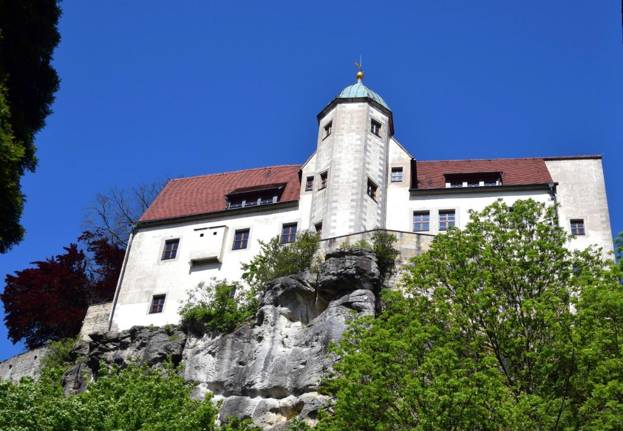 Cosis Ferienwohnung Hohnstein Esterno foto
