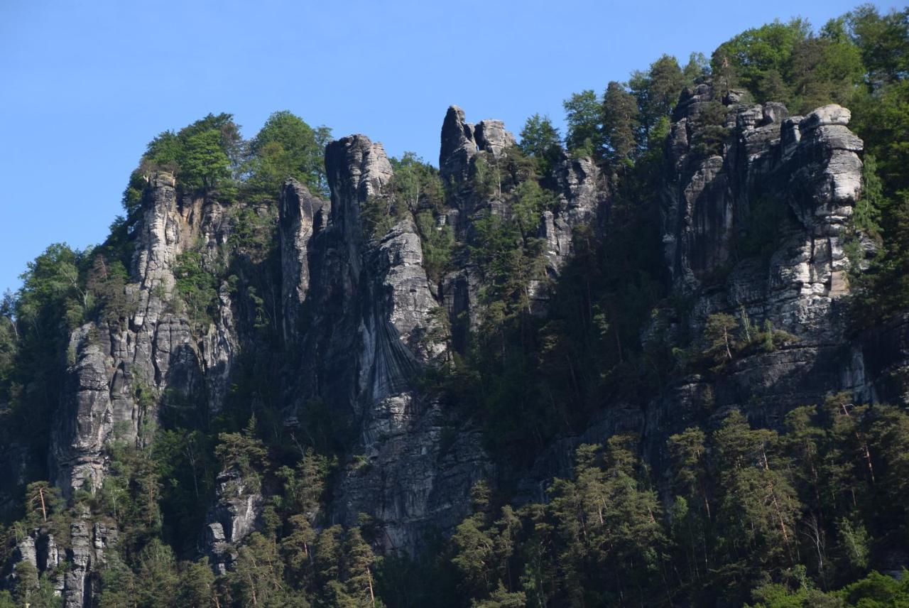 Cosis Ferienwohnung Hohnstein Esterno foto